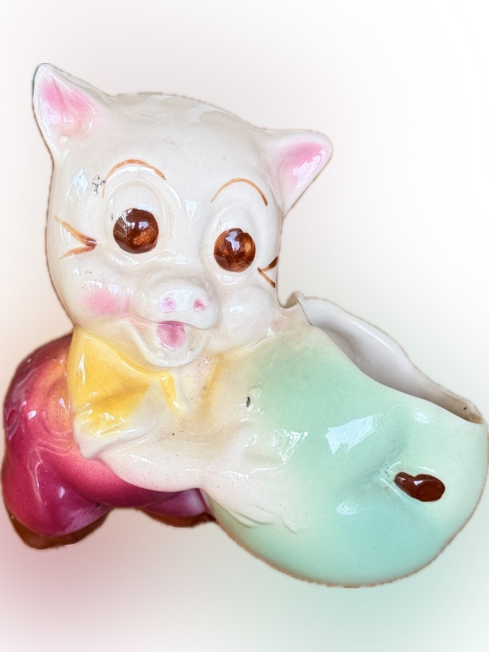 Vintage Pig Planter